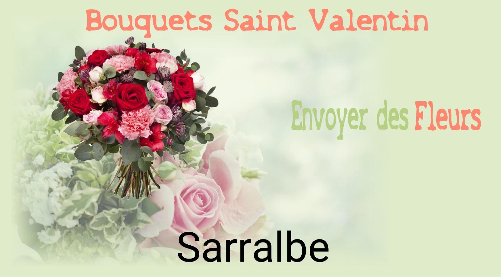 Roses de Saint-Valentin livrées à Sarralbe
